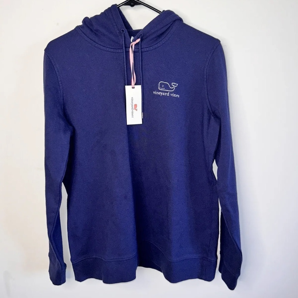 Vineyard Vines Women’s French Terry Vintage Whale Hoodie Size Small
